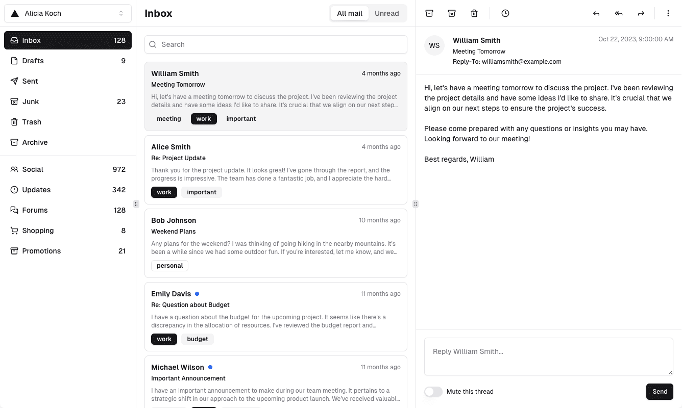 ChangeBeaver dashboard preview